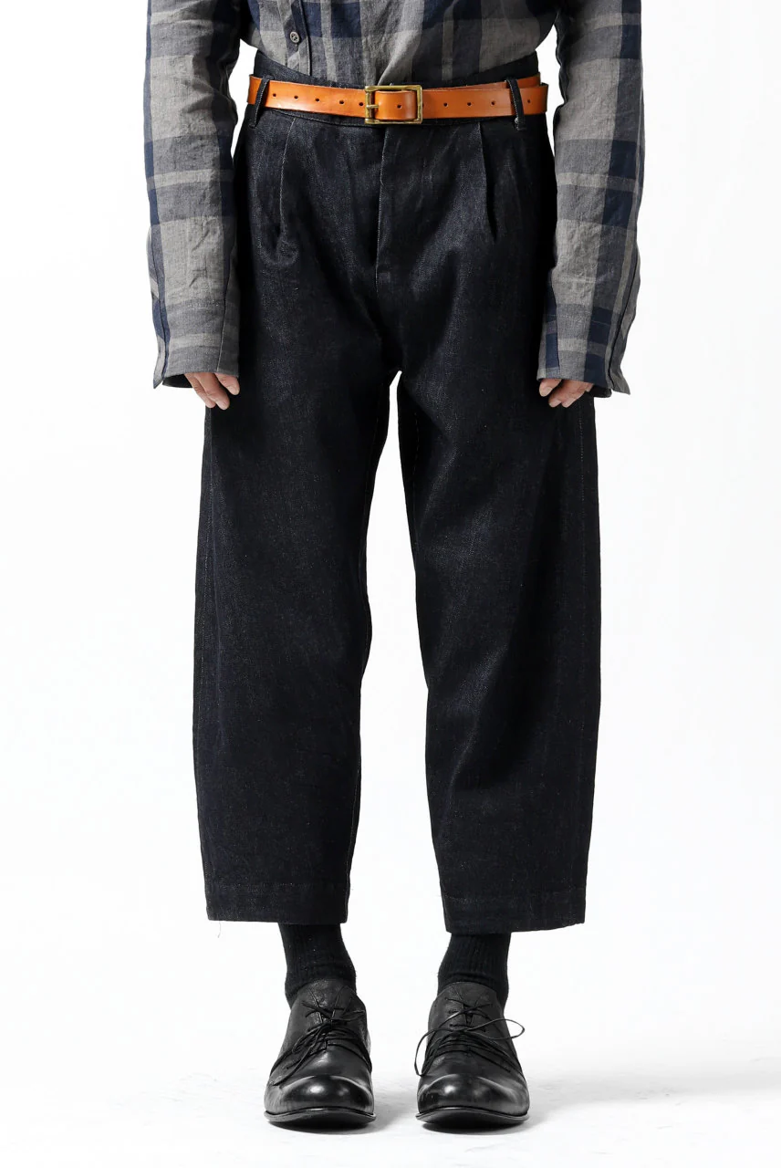 Hannibal. Cropped Trousers Natural Fit / harriet 194. (INDIGO BLUE) - Image 16