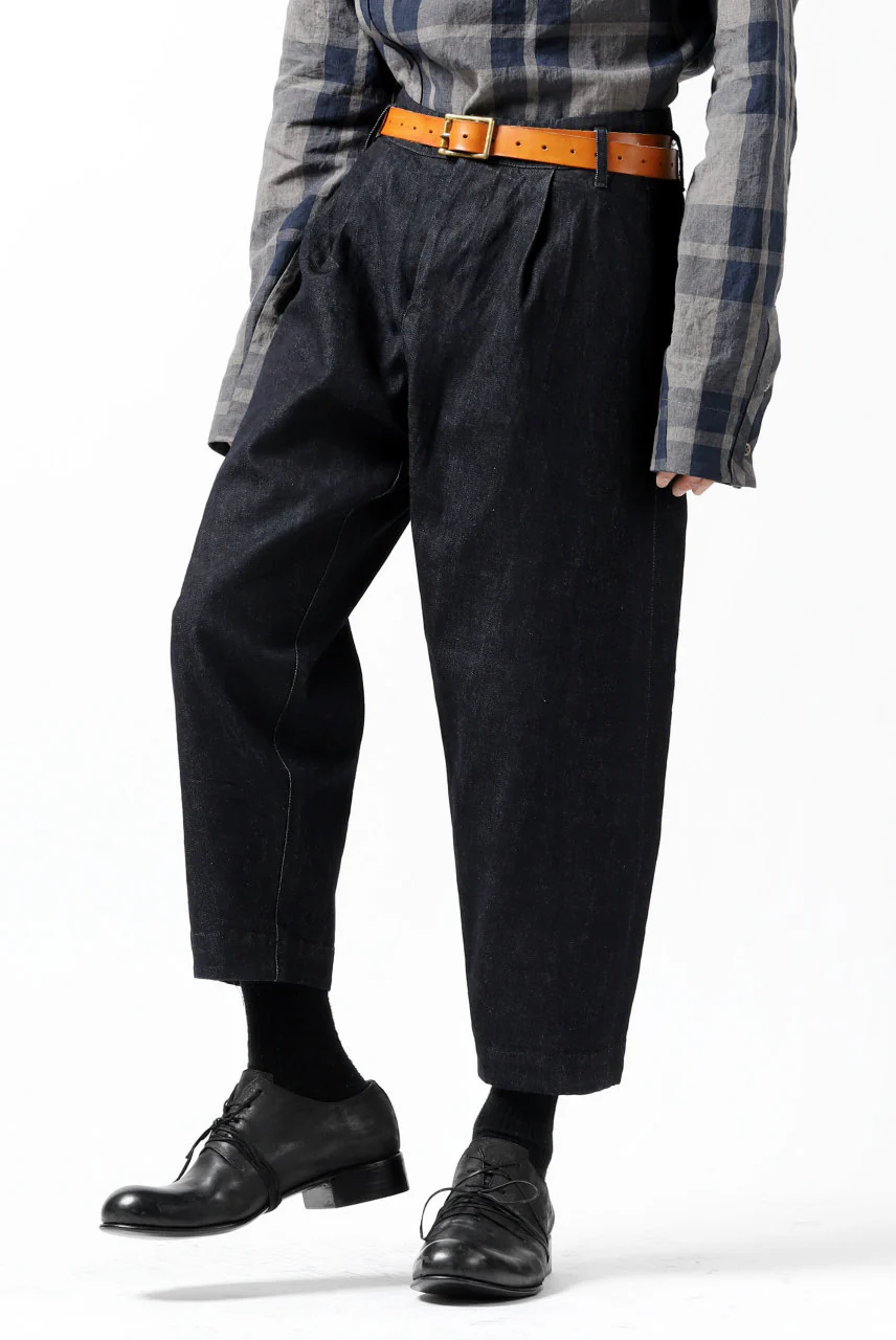 Hannibal. Cropped Trousers Natural Fit / harriet 194. (INDIGO BLUE) - Image 17