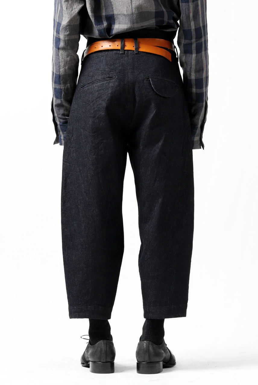 Hannibal. Cropped Trousers Natural Fit / harriet 194. (INDIGO BLUE) - Image 18