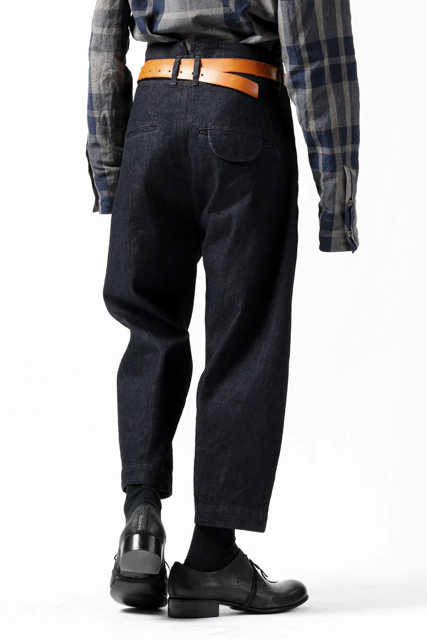 Hannibal. Cropped Trousers Natural Fit / harriet 194. (INDIGO BLUE) - Image 19