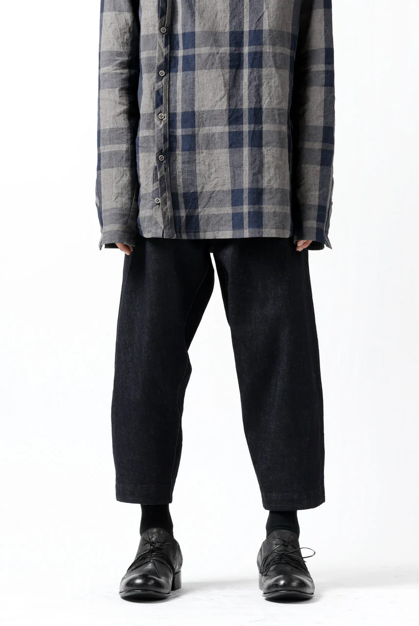 Hannibal. Cropped Trousers Natural Fit / harriet 194. (INDIGO BLUE) - Image 22