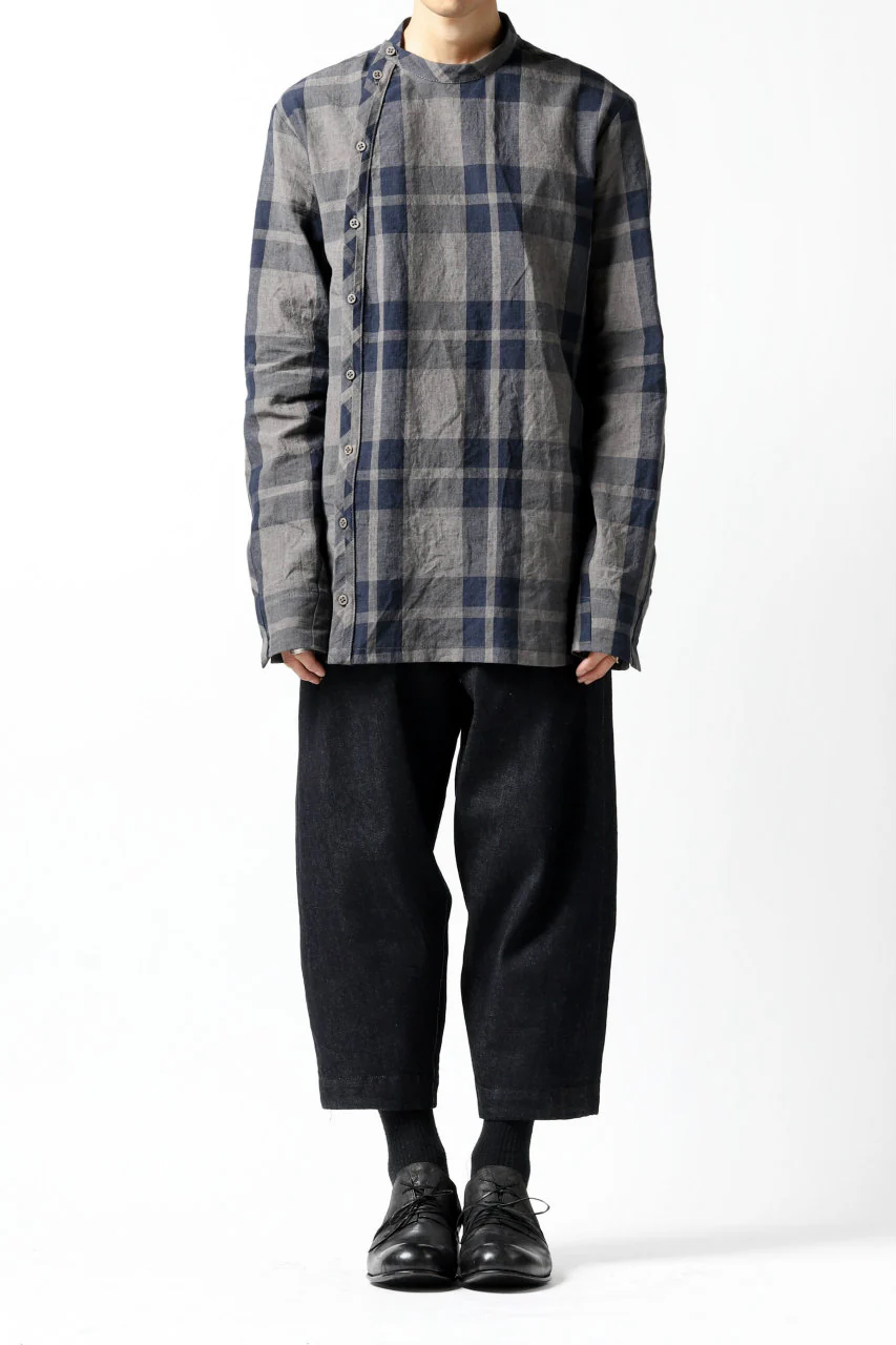 Hannibal. Cropped Trousers Natural Fit / harriet 194. (INDIGO BLUE) - Image 24