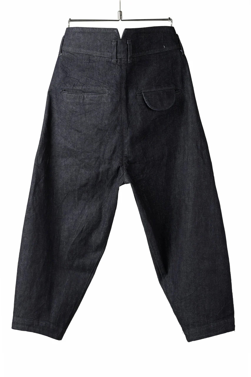 Hannibal. Cropped Trousers Natural Fit / harriet 194. (INDIGO BLUE) - Image 3