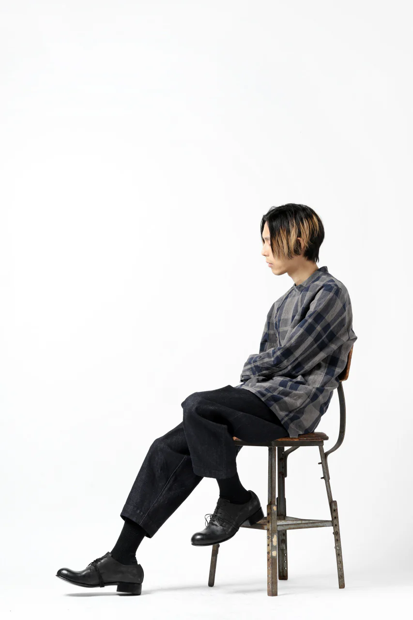Hannibal. Cropped Trousers Natural Fit / harriet 194. (INDIGO BLUE) - Image 33