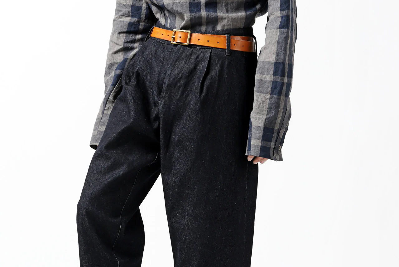 Hannibal. Cropped Trousers Natural Fit / harriet 194. (INDIGO BLUE) - Image 35