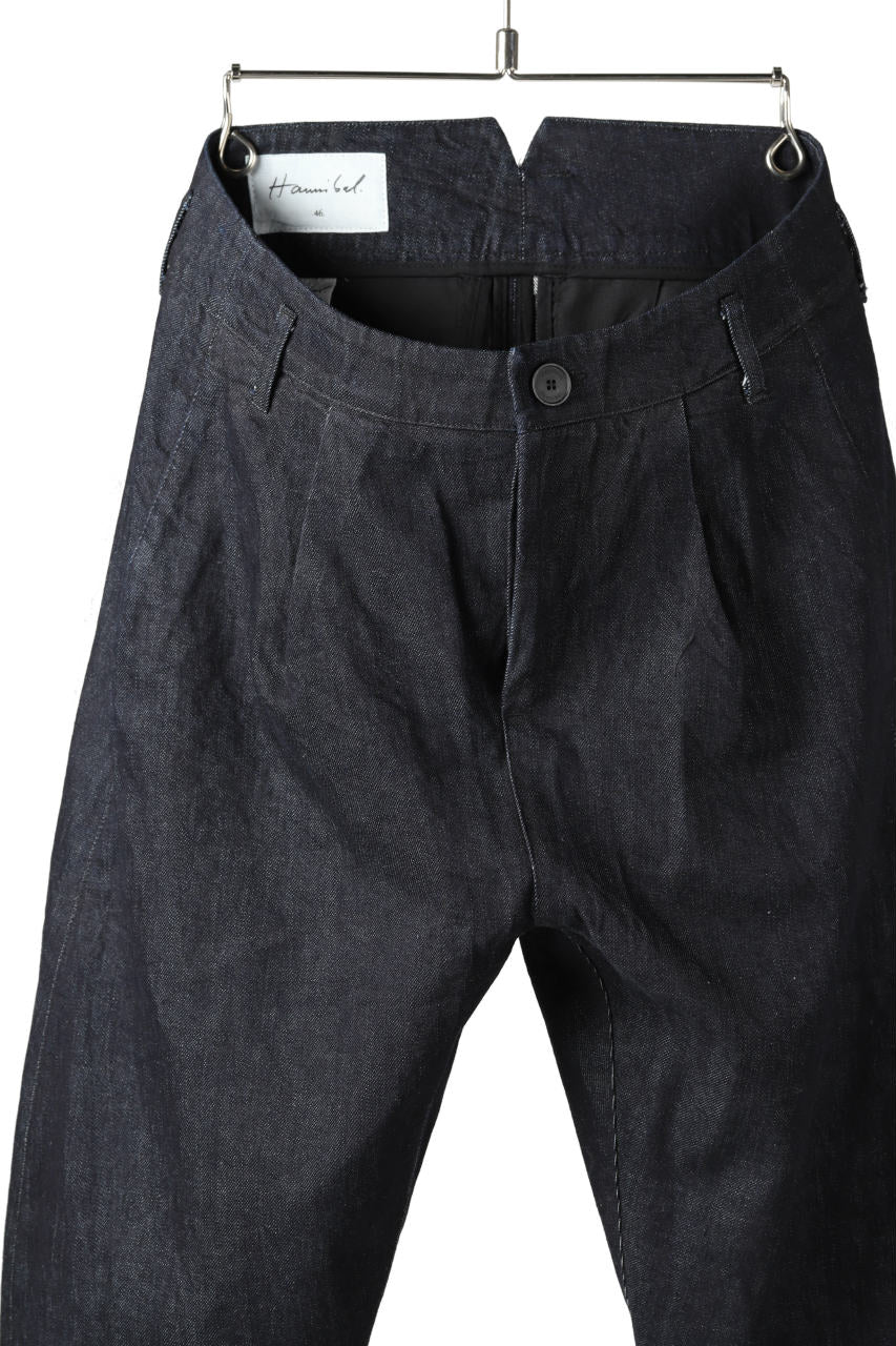 Hannibal. Cropped Trousers Natural Fit / harriet 194. (INDIGO BLUE) - Image 4