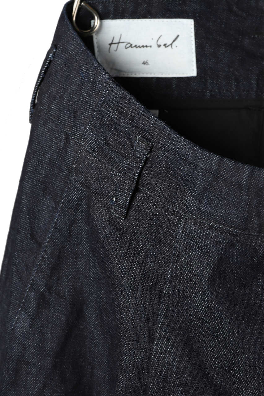 Hannibal. Cropped Trousers Natural Fit / harriet 194. (INDIGO BLUE) - Image 5