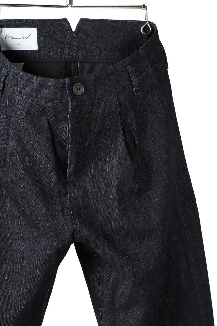 Hannibal. Cropped Trousers Natural Fit / harriet 194. (INDIGO BLUE) - Image 9