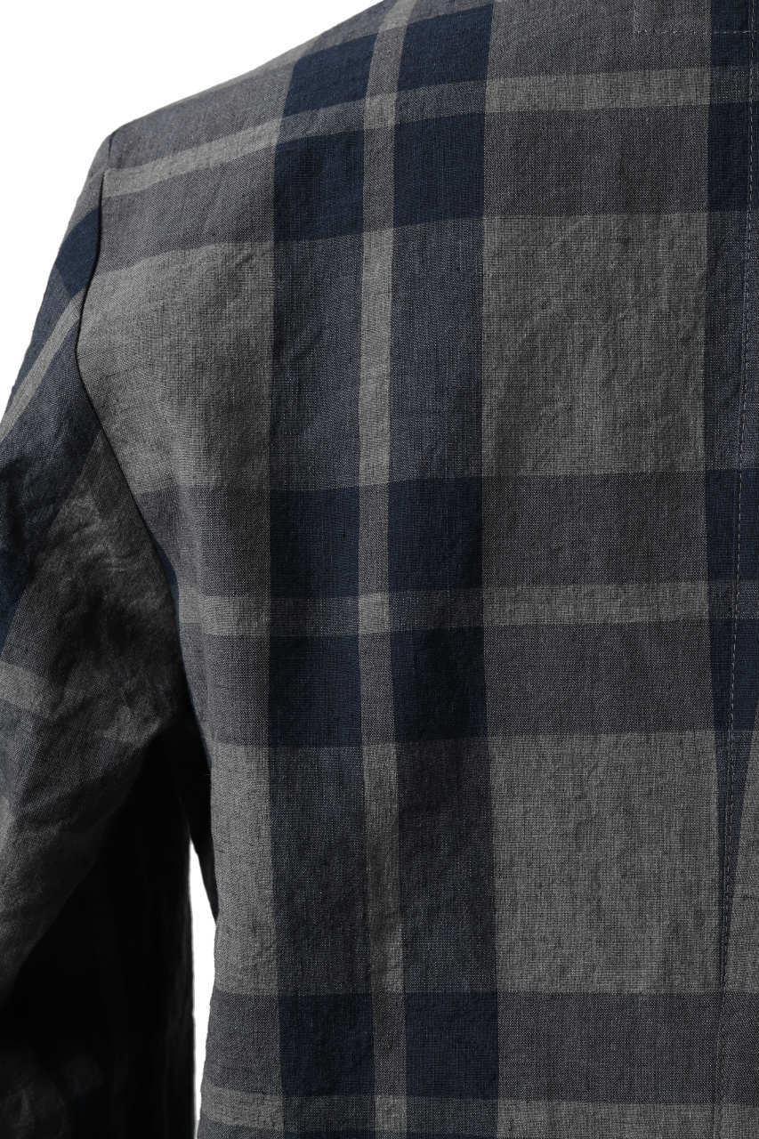 Hannibal. Curve Front Check Shirt / jabba 120. (EARTH) - Image 17