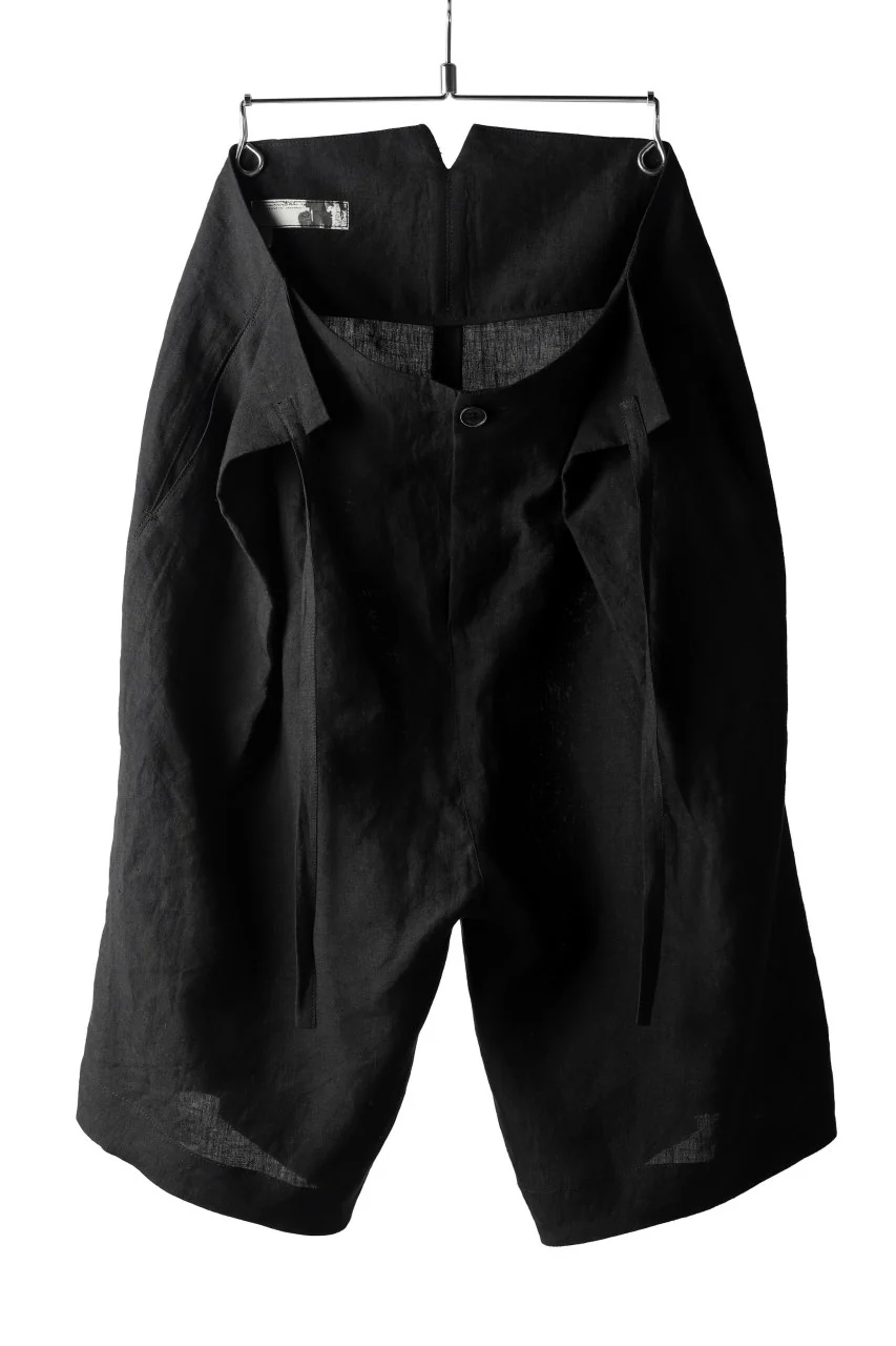 Hannibal. Folding Code Short Trousers (BLACK) - Image 4