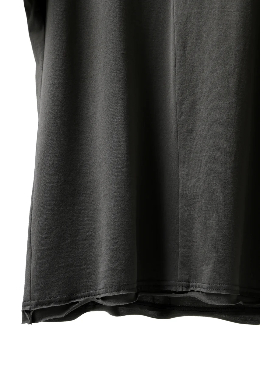 Hannibal. Hidden Button Placket T-Shirt / adrian 111. (STONE) - Image 7