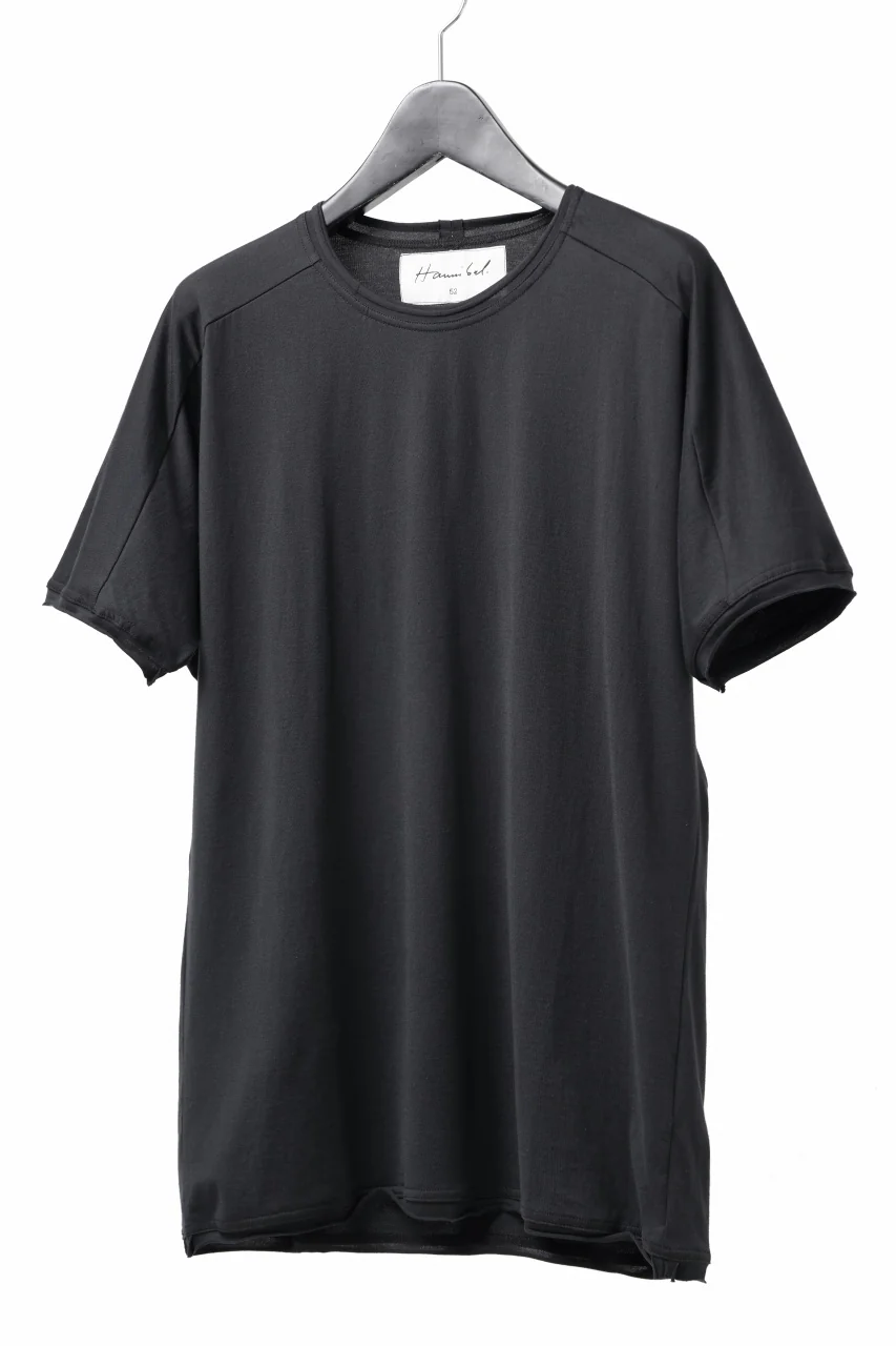 Hannibal. Raw Cut Jersey T-Shirt / Artur 110. (DRY BLACK) - Image 2