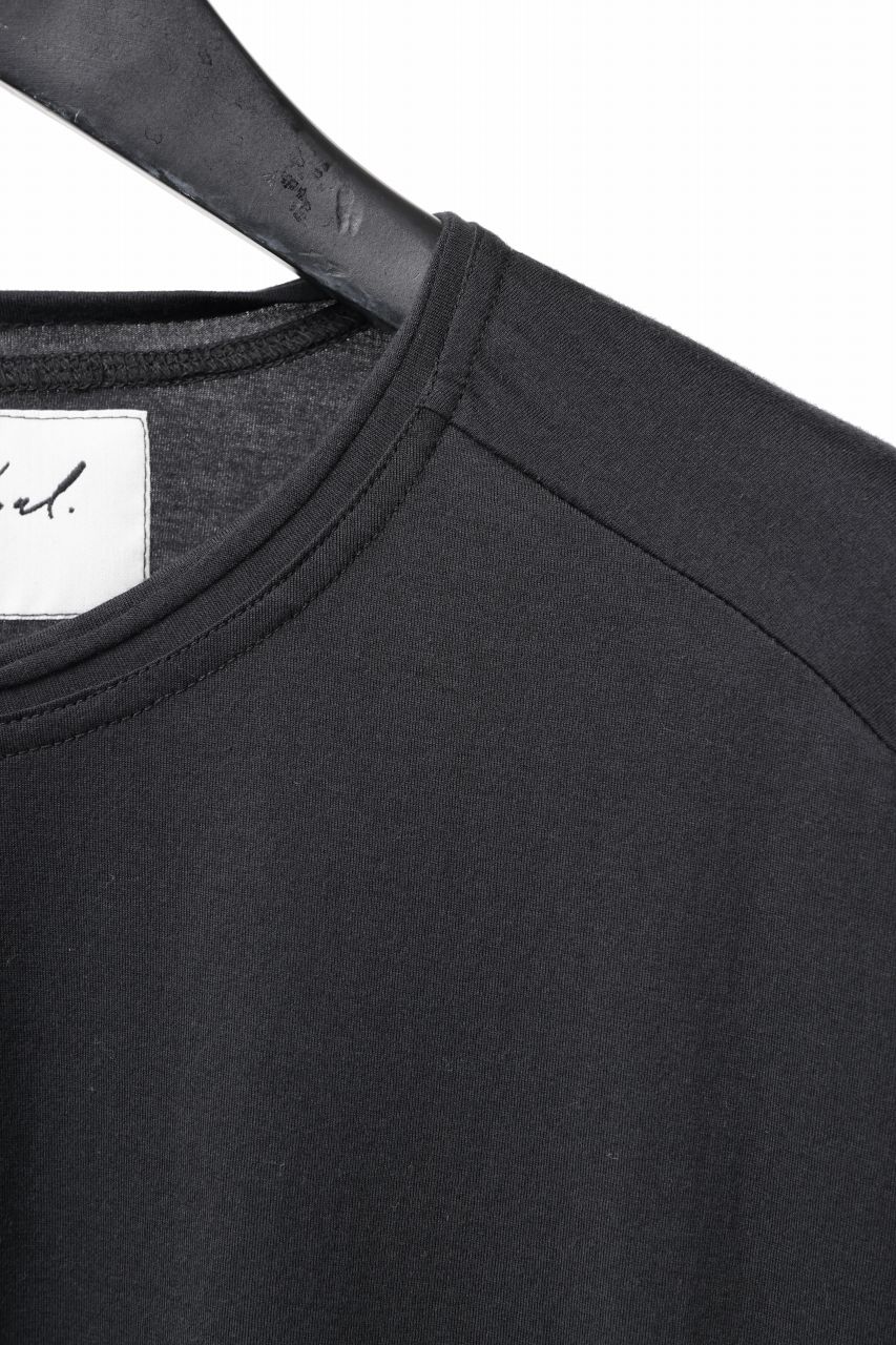 Hannibal. Raw Cut Jersey T-Shirt / Artur 110. (DRY BLACK) - Image 7