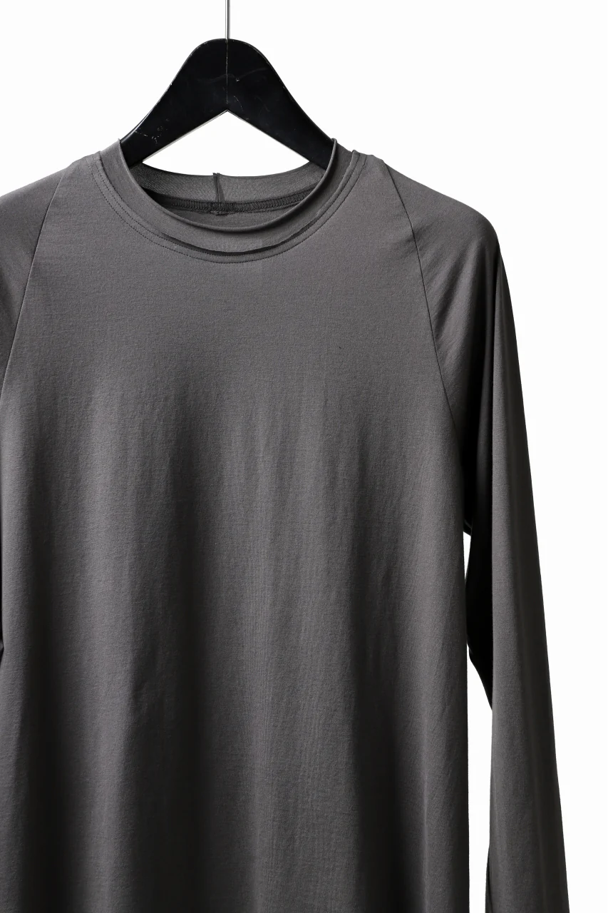 Hannibal. Rawcut Jersey Long Sleeve T-Shirt / Aleks 98. (STONE) - Image 11