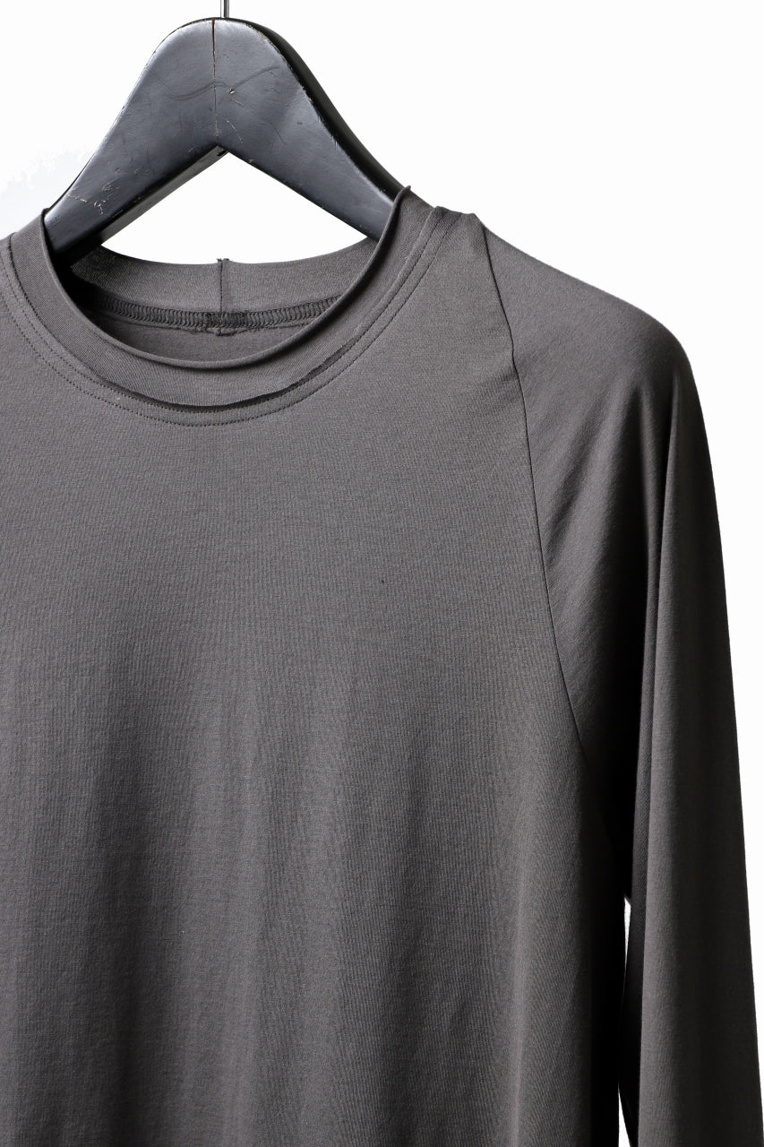 Hannibal. Rawcut Jersey Long Sleeve T-Shirt / Aleks 98. (STONE) - Image 12