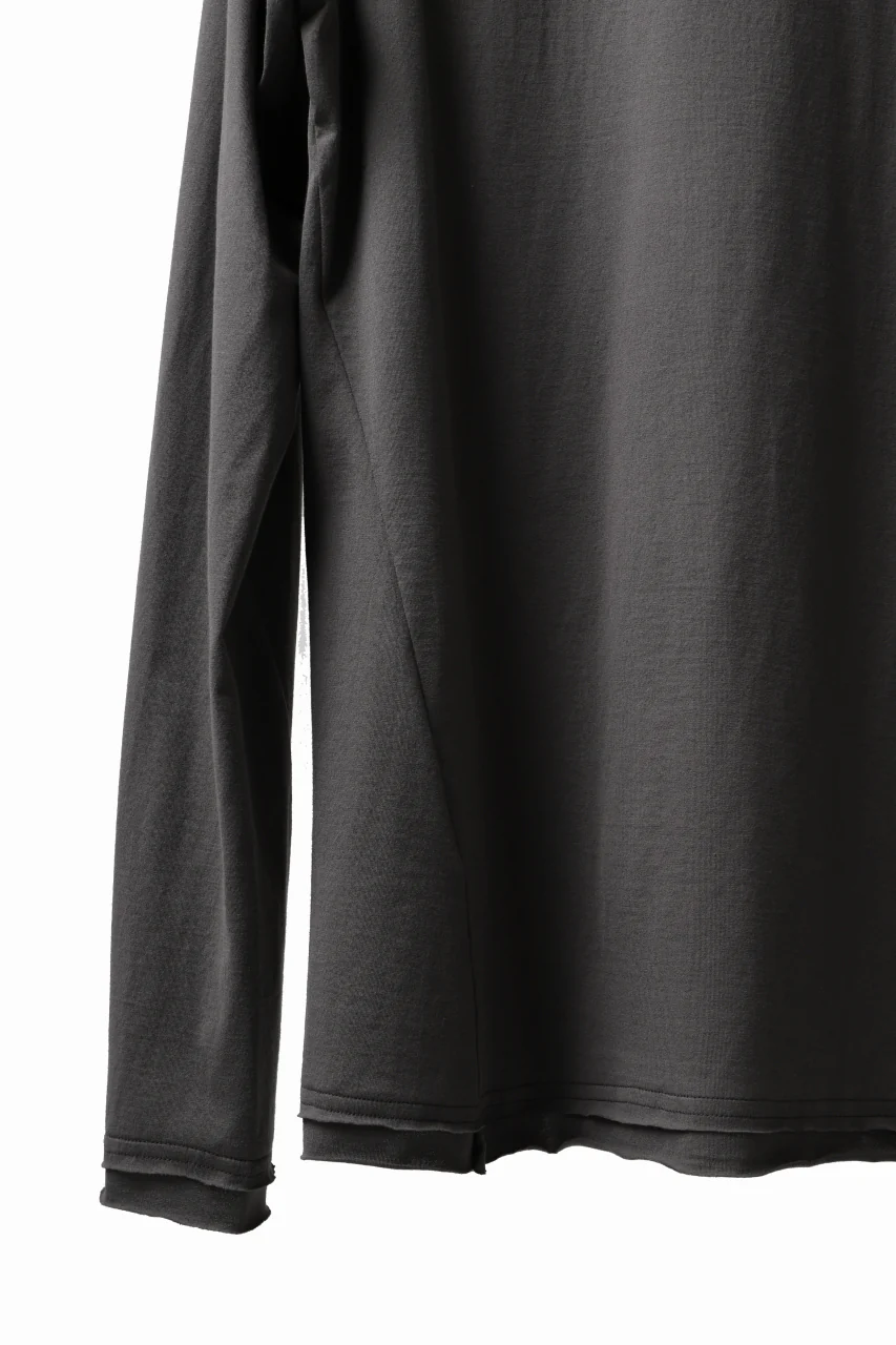 Hannibal. Rawcut Jersey Long Sleeve T-Shirt / Aleks 98. (STONE) - Image 17