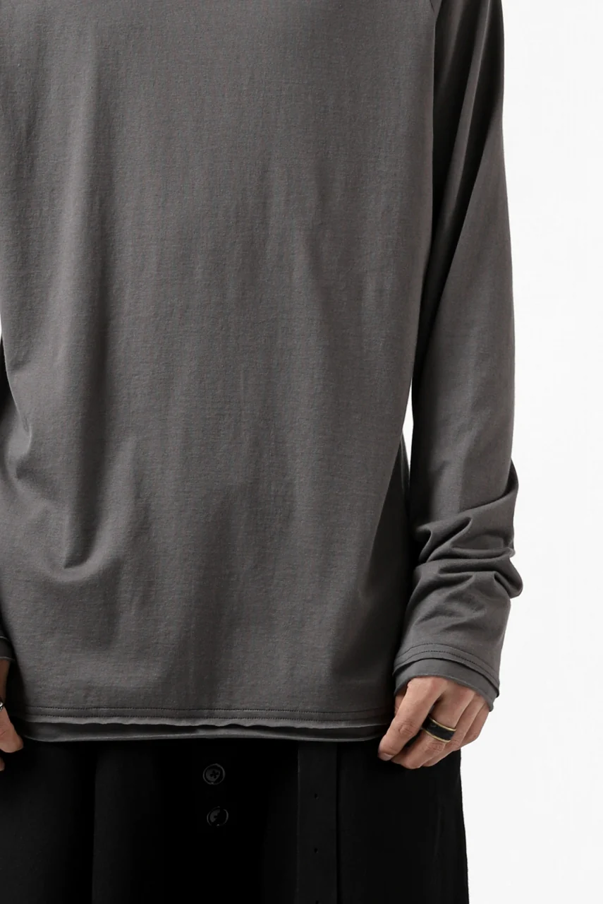 Hannibal. Rawcut Jersey Long Sleeve T-Shirt / Aleks 98. (STONE) - Image 19