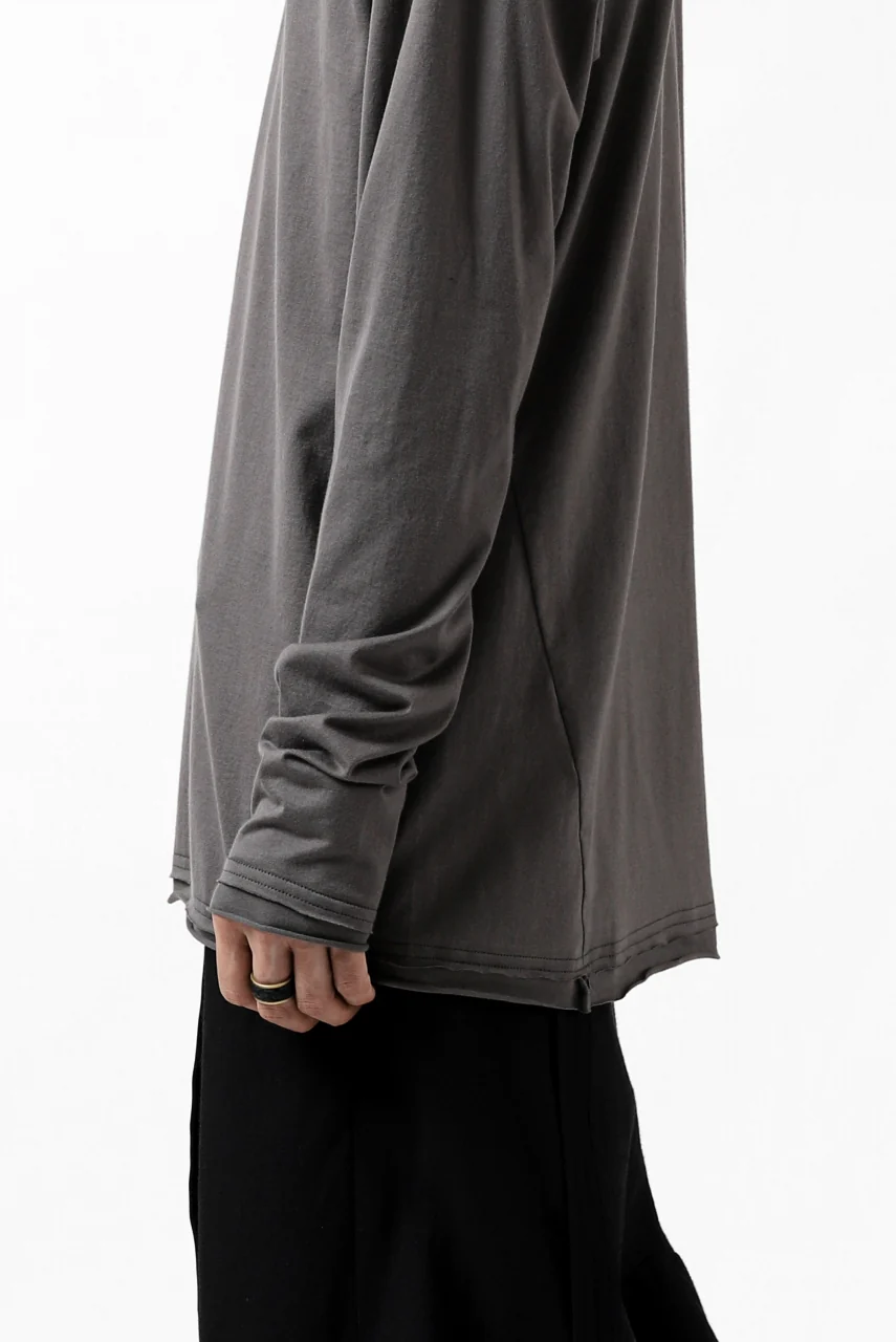Hannibal. Rawcut Jersey Long Sleeve T-Shirt / Aleks 98. (STONE) - Image 20