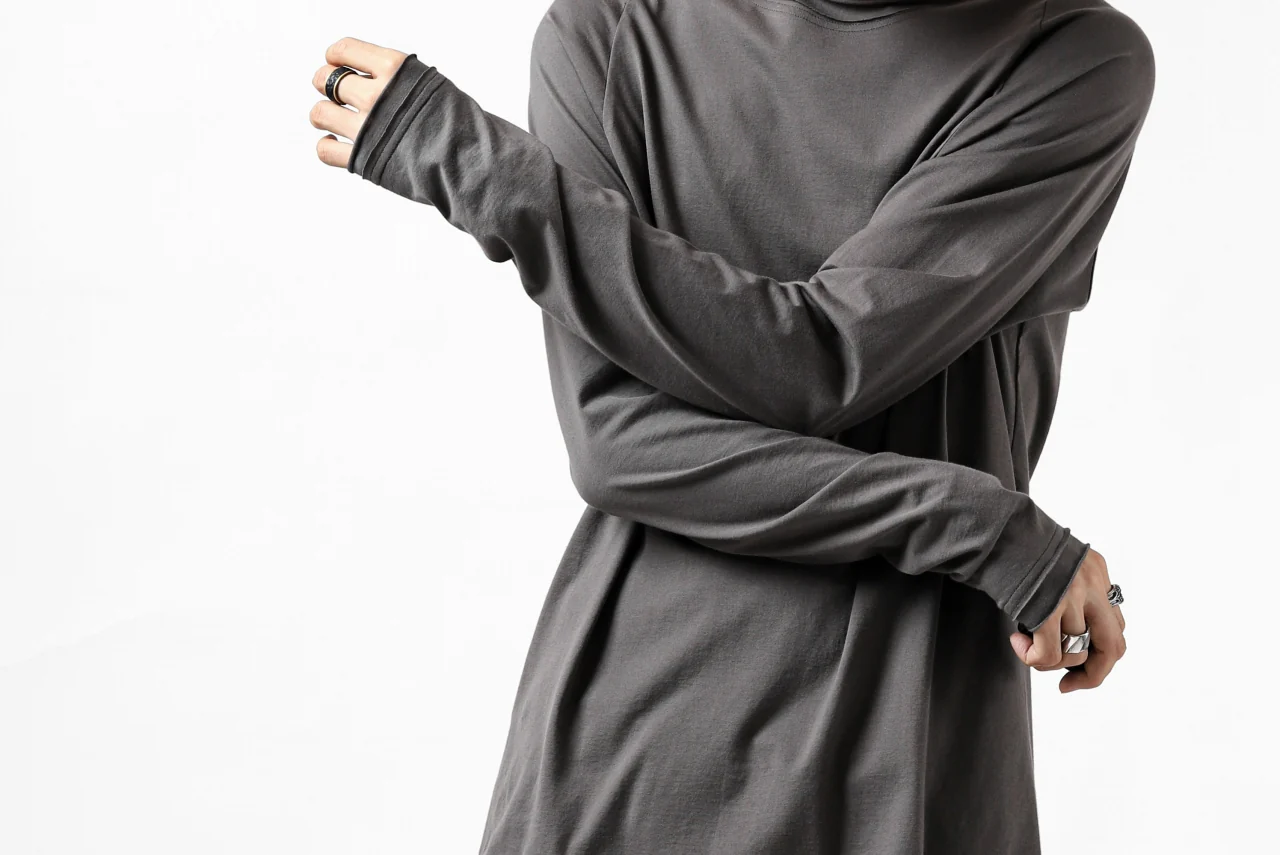 Hannibal. Rawcut Jersey Long Sleeve T-Shirt / Aleks 98. (STONE) - Image 23