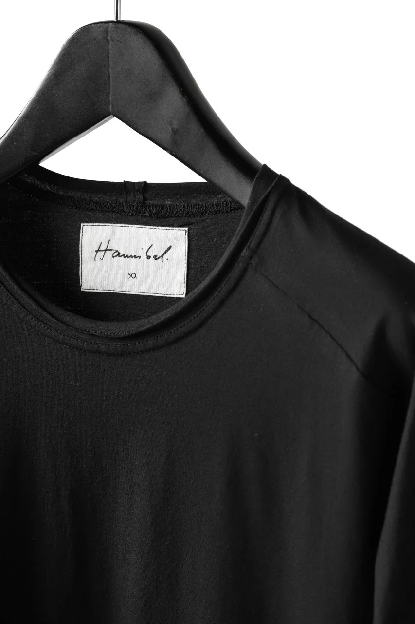 Hannibal. Rawcut Jersey T-Shirt / artur 110. (DRY BLACK) - Image 10
