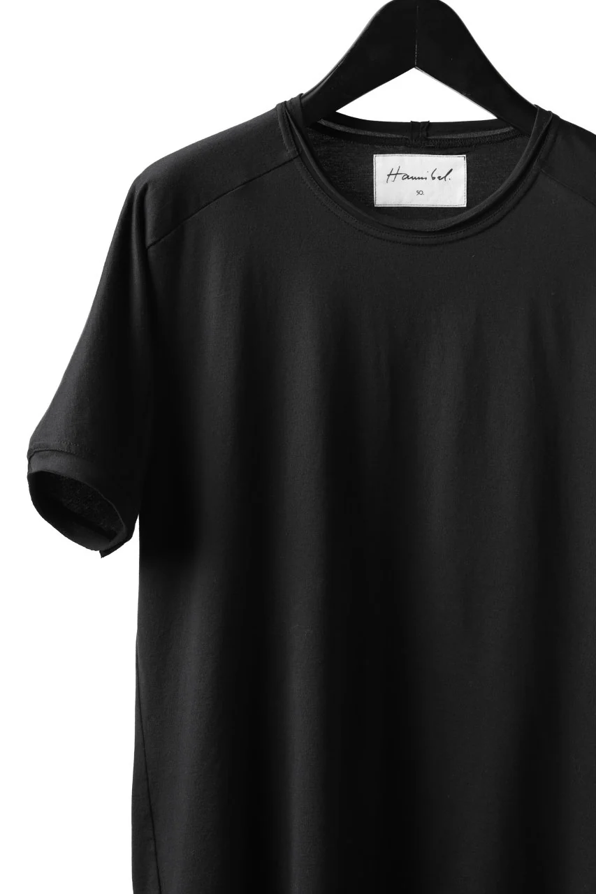 Hannibal. Rawcut Jersey T-Shirt / artur 110. (DRY BLACK) - Image 4