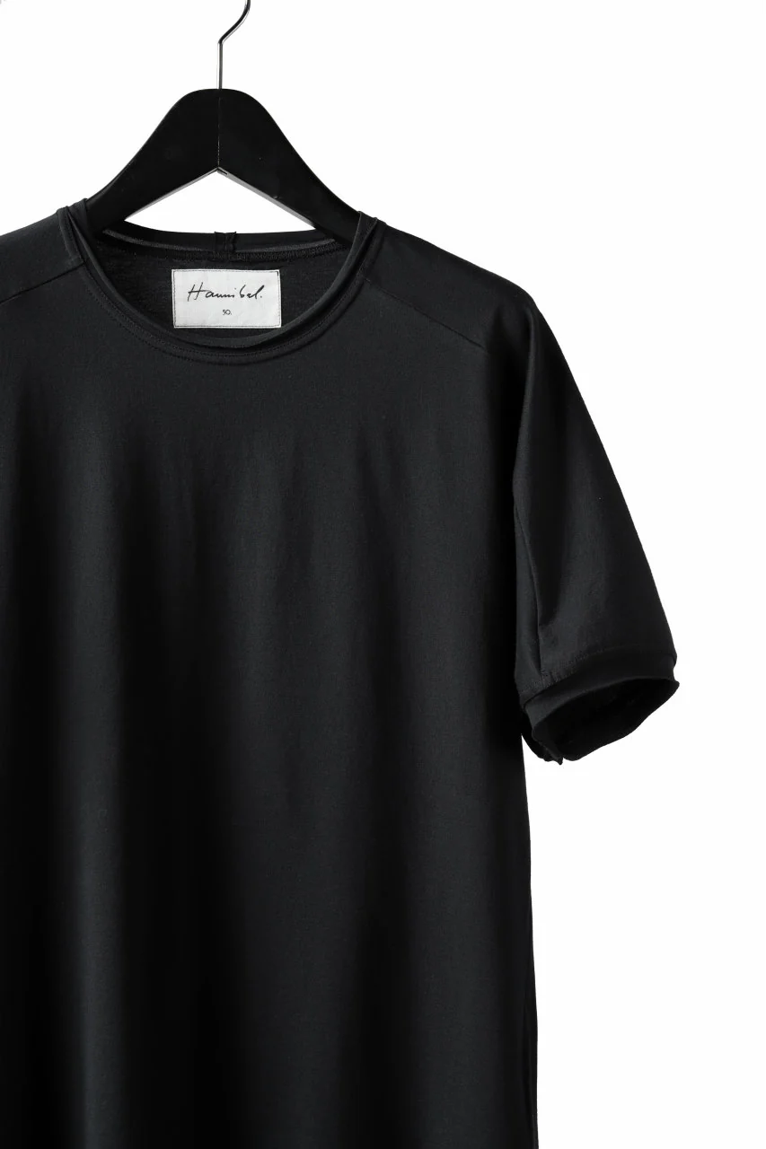 Hannibal. Rawcut Jersey T-Shirt / artur 110. (DRY BLACK) - Image 8