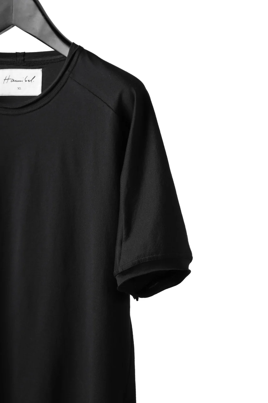 Hannibal. Rawcut Jersey T-Shirt / artur 110. (DRY BLACK) - Image 9