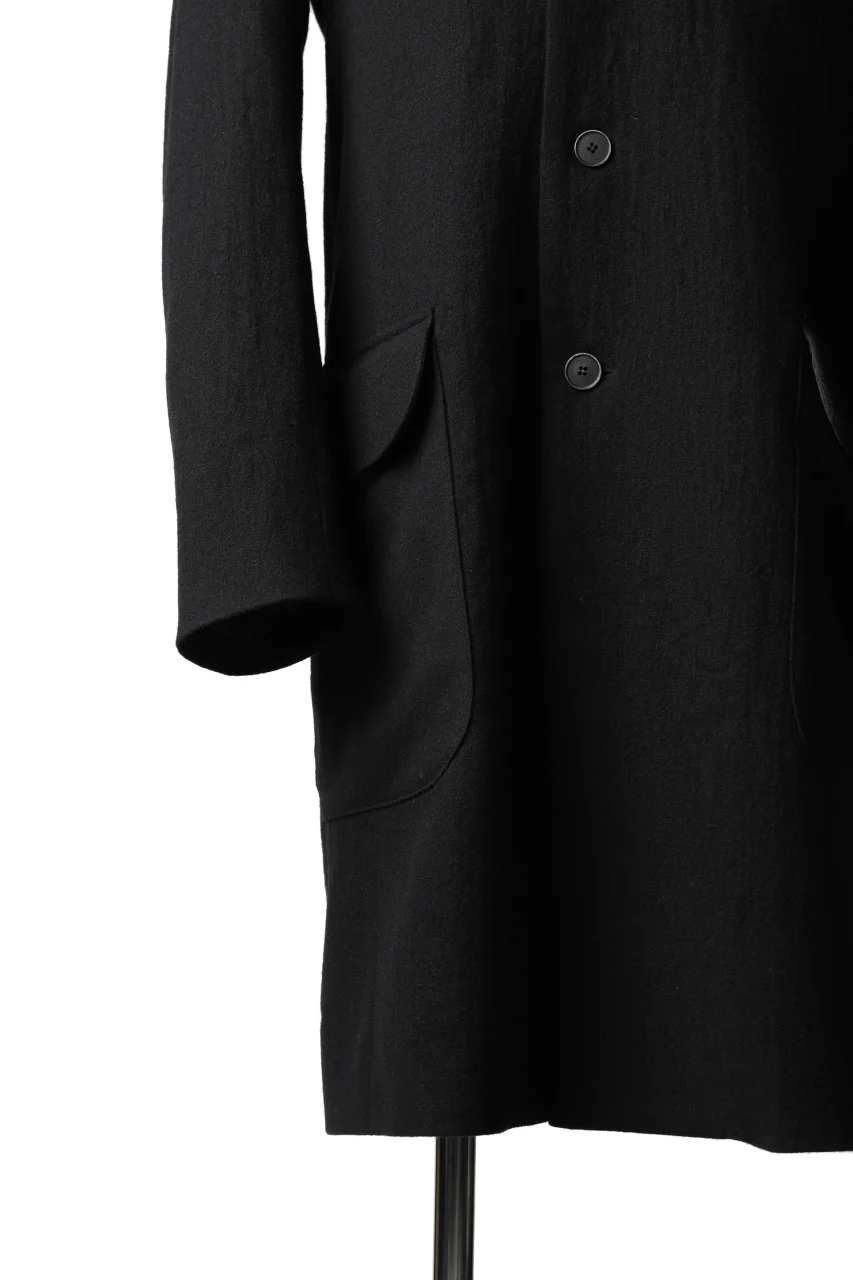 Hannibal. Romeo Long Tailor Coat (COAL BLACK) - Image 15