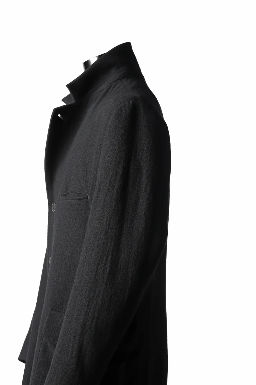 Hannibal. Romeo Long Tailor Coat (COAL BLACK) - Image 18