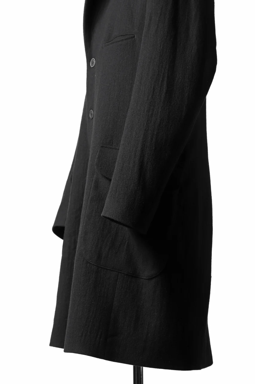 Hannibal. Romeo Long Tailor Coat (COAL BLACK) - Image 19