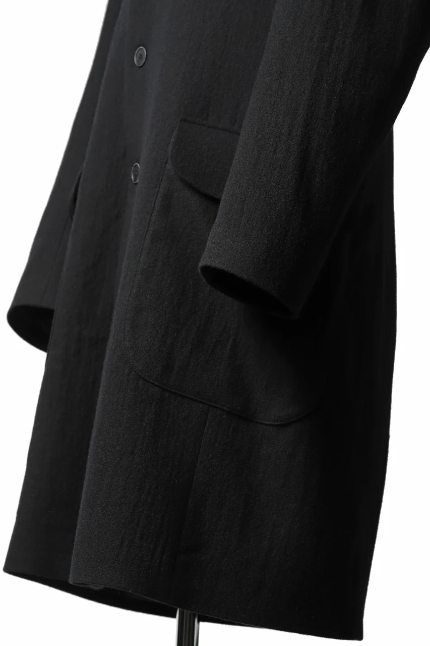 Hannibal. Romeo Long Tailor Coat (COAL BLACK) - Image 21