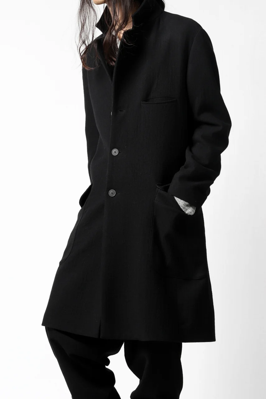 Hannibal. Romeo Long Tailor Coat (COAL BLACK) - Image 3
