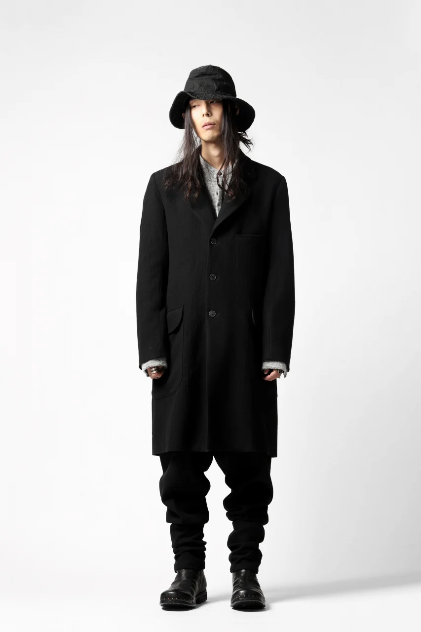 Hannibal. Romeo Long Tailor Coat (COAL BLACK) - Image 36
