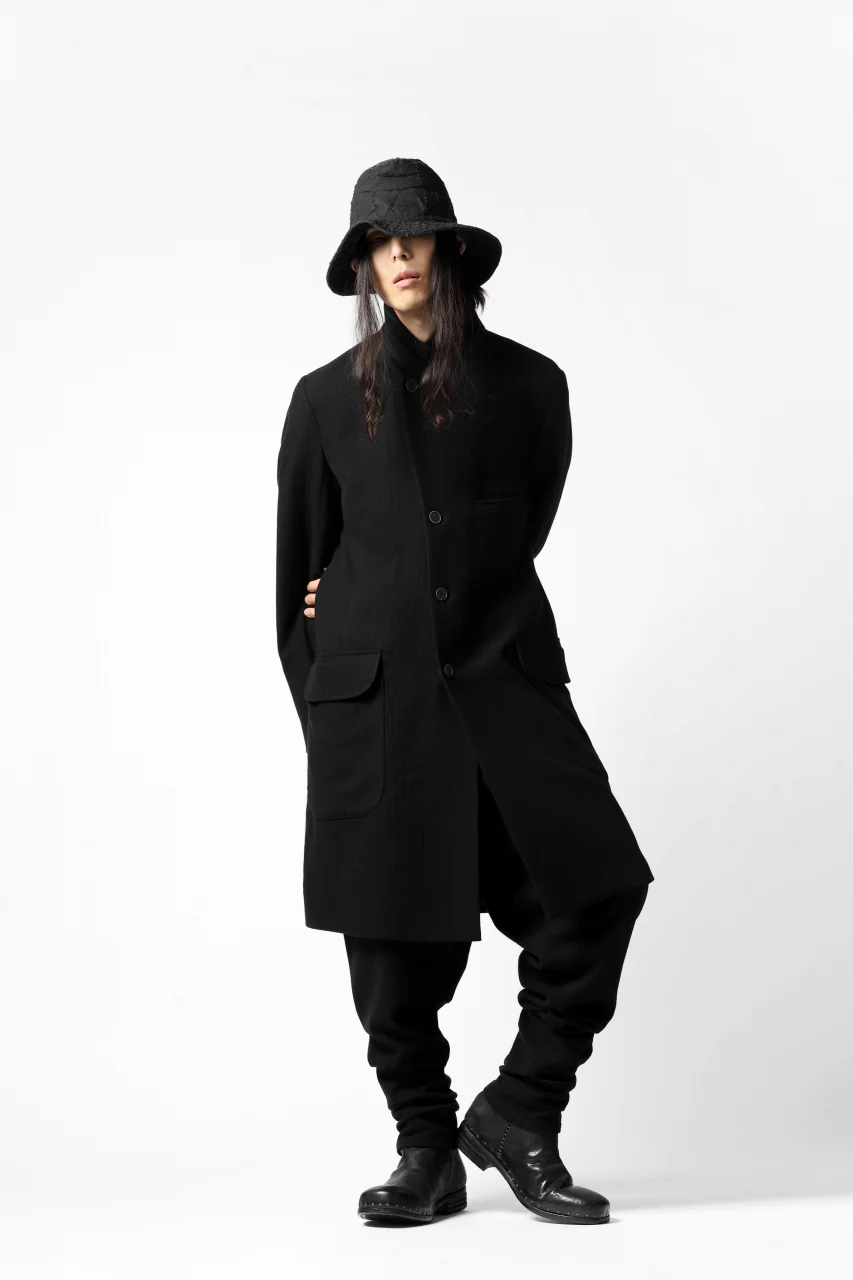 Hannibal. Romeo Long Tailor Coat (COAL BLACK) - Image 41