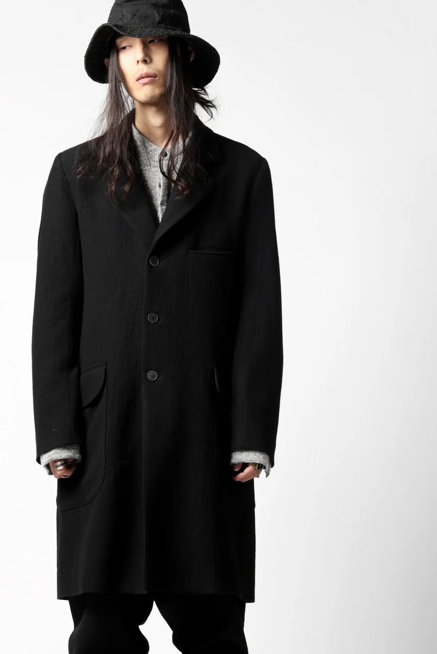 Hannibal. Romeo Long Tailor Coat (COAL BLACK) - Image 5
