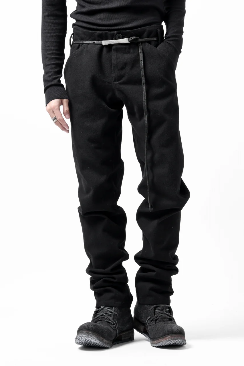 Hannibal. Slim Fit Trousers / hadi 174. (BRUSHED GRAPHITE) - Image 2