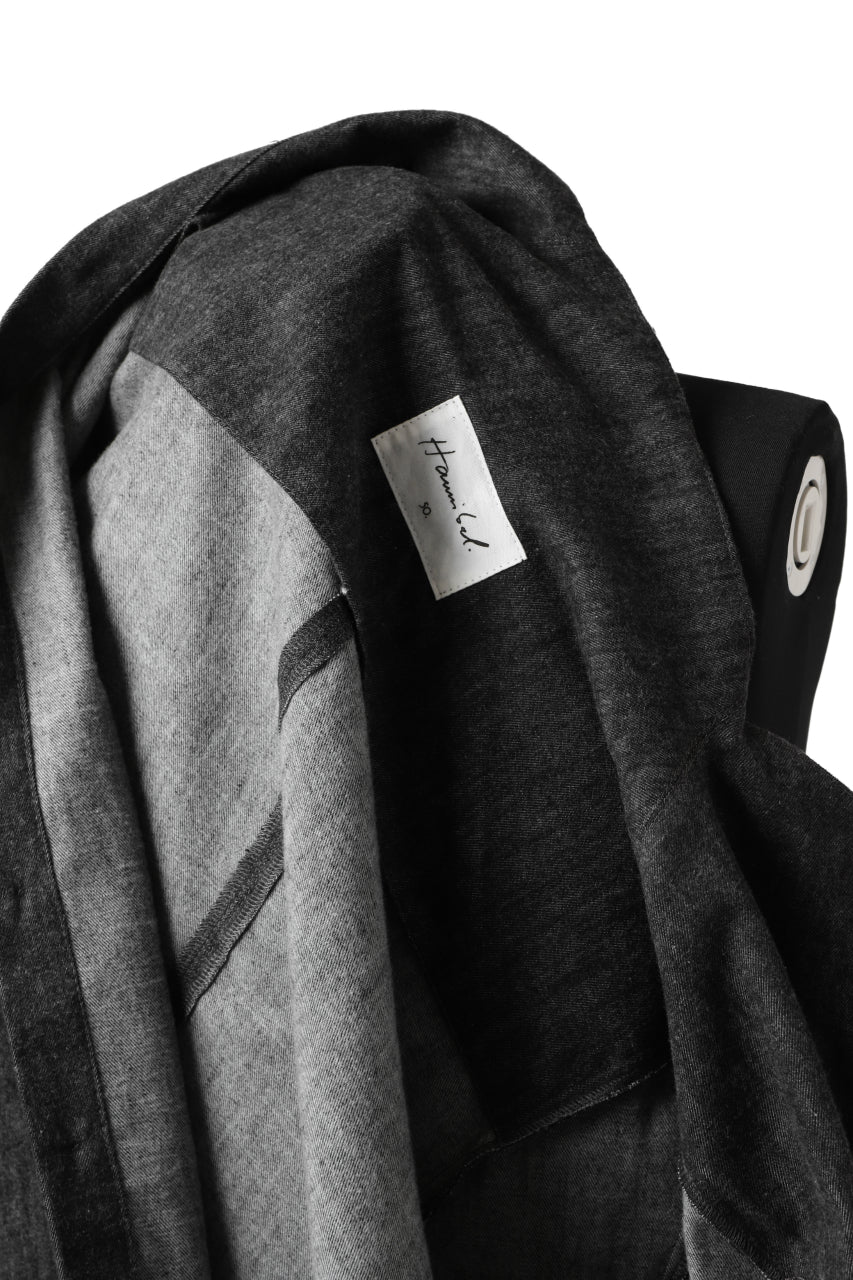 Hannibal. Stand Collar Shirt / Jorma 126. (SHADOW) - Image 34