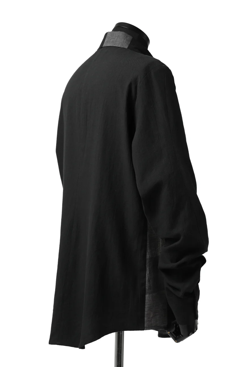 Hannibal. Switching Check Panel Shirt / Jumah 124. (PEPPLE) - Image 6