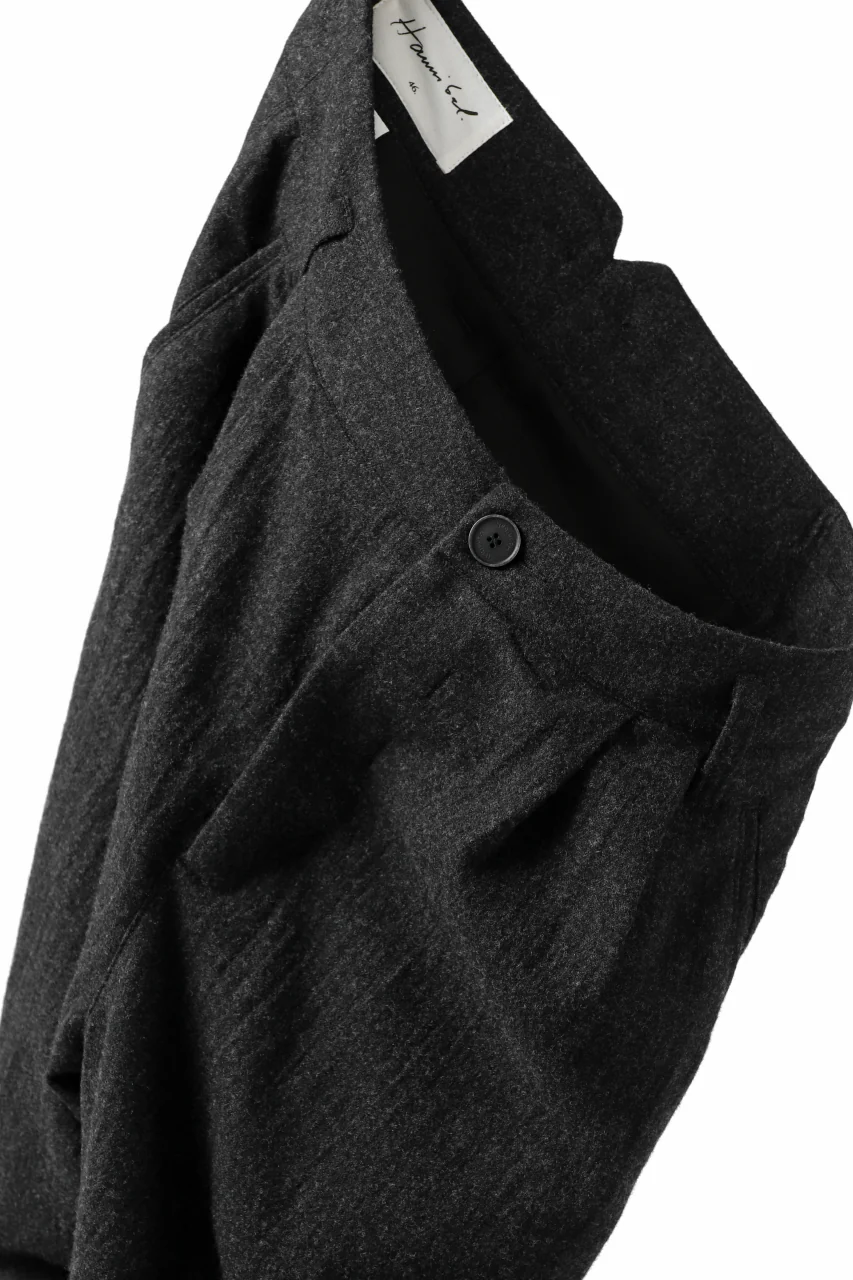 Hannibal. Wool Tapered Trousers / Heere 200. (SLATE) - Image 10