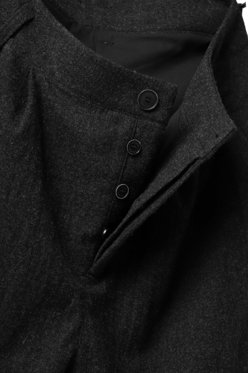 Hannibal. Wool Tapered Trousers / Heere 200. (SLATE) - Image 15