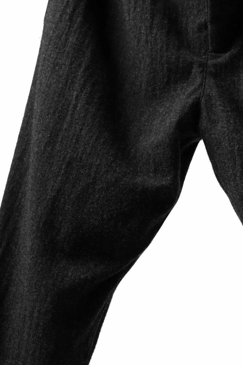 Hannibal. Wool Tapered Trousers / Heere 200. (SLATE) - Image 9
