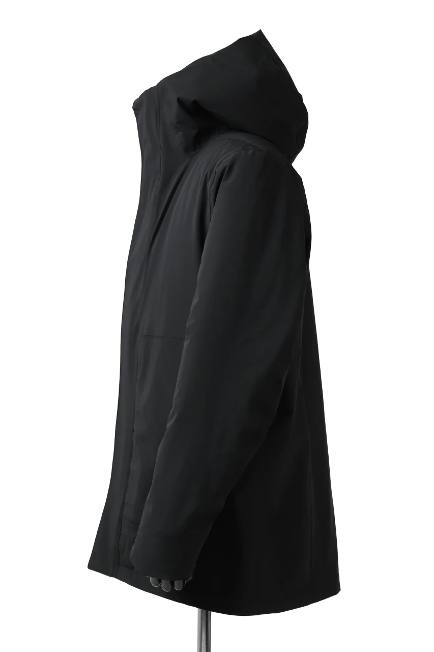 Hannibal. Waterproof Hoodie Jacket / Reyk 105. Thermore® (MAT BLACK) - Image 13
