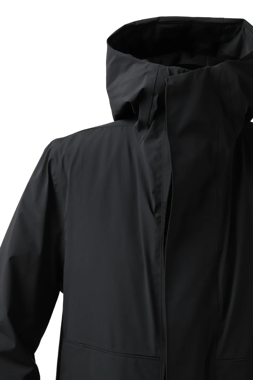 Hannibal. Waterproof Hoodie Jacket / Reyk 105. Thermore® (MAT BLACK) - Image 17