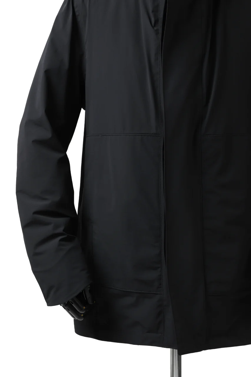 Hannibal. Waterproof Hoodie Jacket / Reyk 105. Thermore® (MAT BLACK) - Image 18