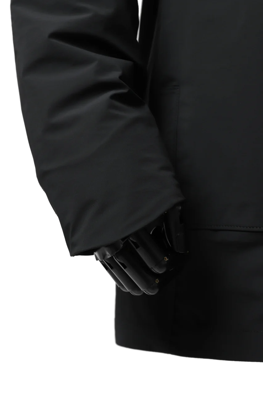 Hannibal. Waterproof Hoodie Jacket / Reyk 105. Thermore® (MAT BLACK) - Image 19