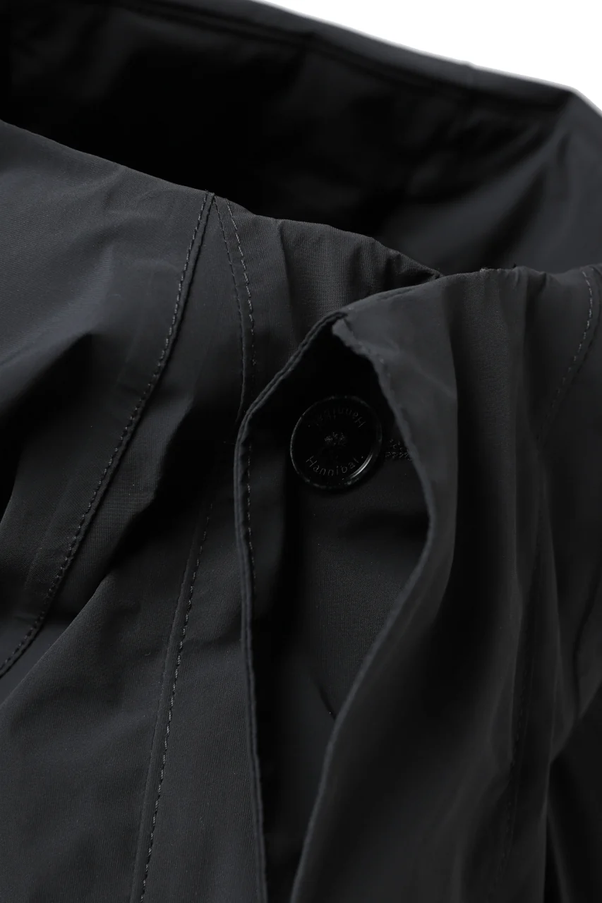 Hannibal. Waterproof Hoodie Jacket / Reyk 105. Thermore® (MAT BLACK) - Image 23