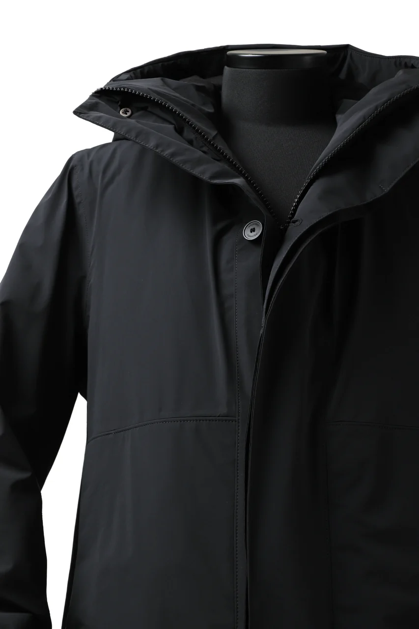 Hannibal. Waterproof Hoodie Jacket / Reyk 105. Thermore® (MAT BLACK) - Image 27