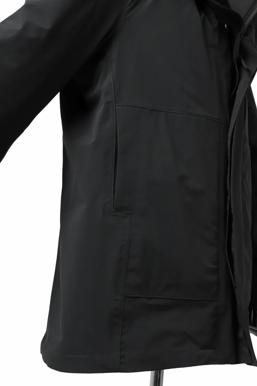 Hannibal. Waterproof Hoodie Jacket / Reyk 105. Thermore® (MAT BLACK) - Image 37