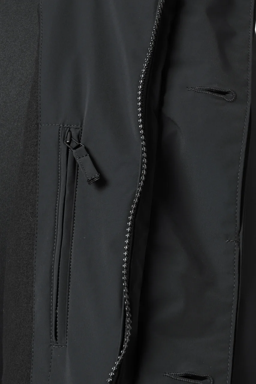 Hannibal. Waterproof Hoodie Jacket / Reyk 105. Thermore® (MAT BLACK) - Image 39