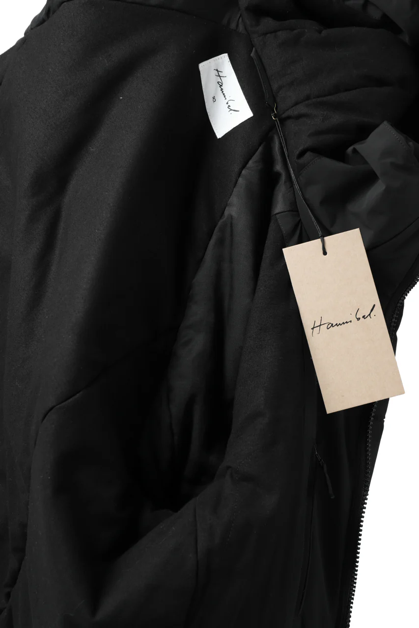 Hannibal. Waterproof Hoodie Jacket / Reyk 105. Thermore® (MAT BLACK) - Image 42
